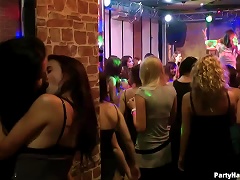 In Lesbian Party These Teens Suck A  Cock